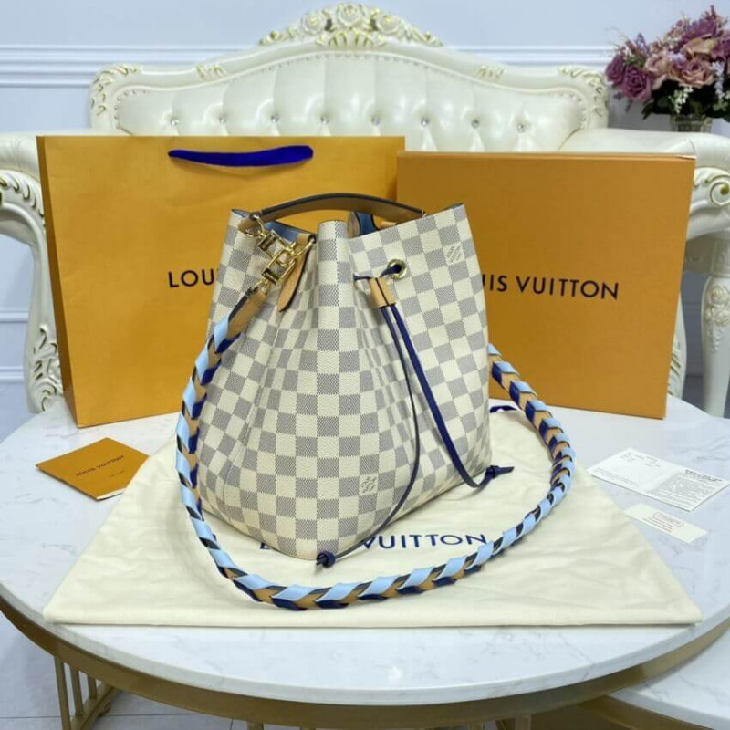 Louis Vuitton Neonoe MM N50042 Azul-4