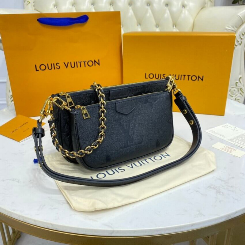 Louis Vuitton Monogram Empreinte Multi Pochette AccessOires M80447 M80399-4