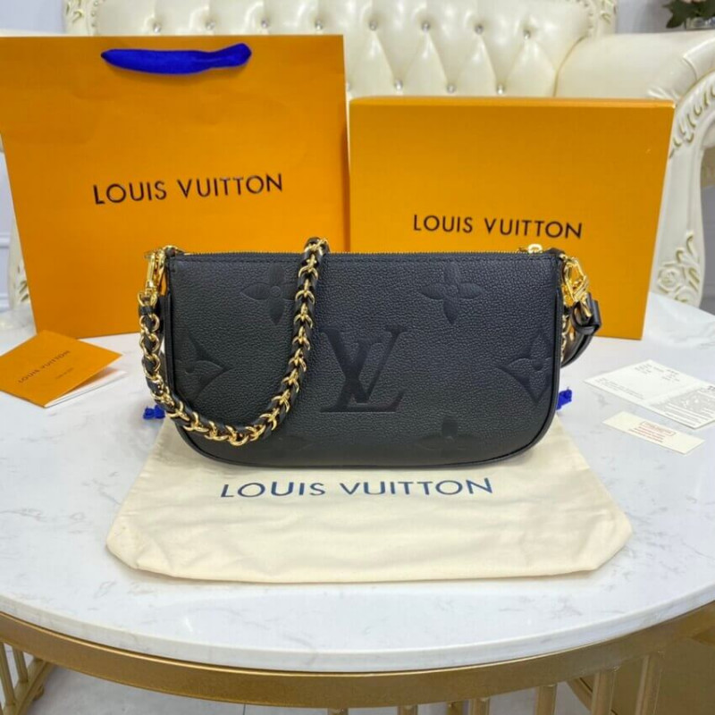 Louis Vuitton Monogram Empreinte Multi Pochette AccessOires M80447 M80399-5