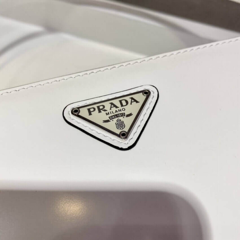 Prada Saffiano Leather Mini Bolsa 1BC155-7