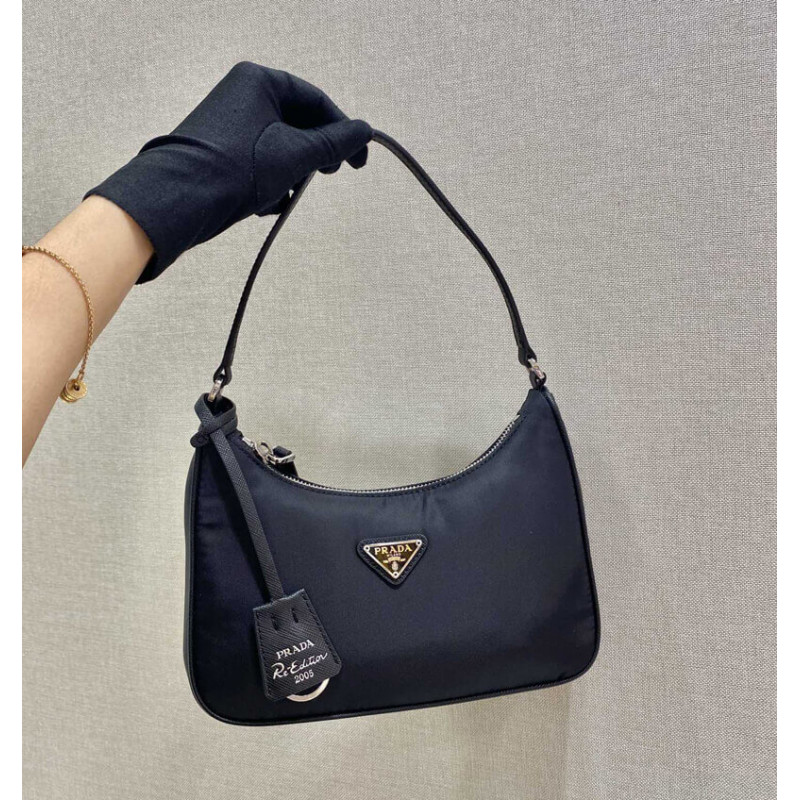 Prada reedición 2005 Nylon Mini Bolsa 1Ne204-3