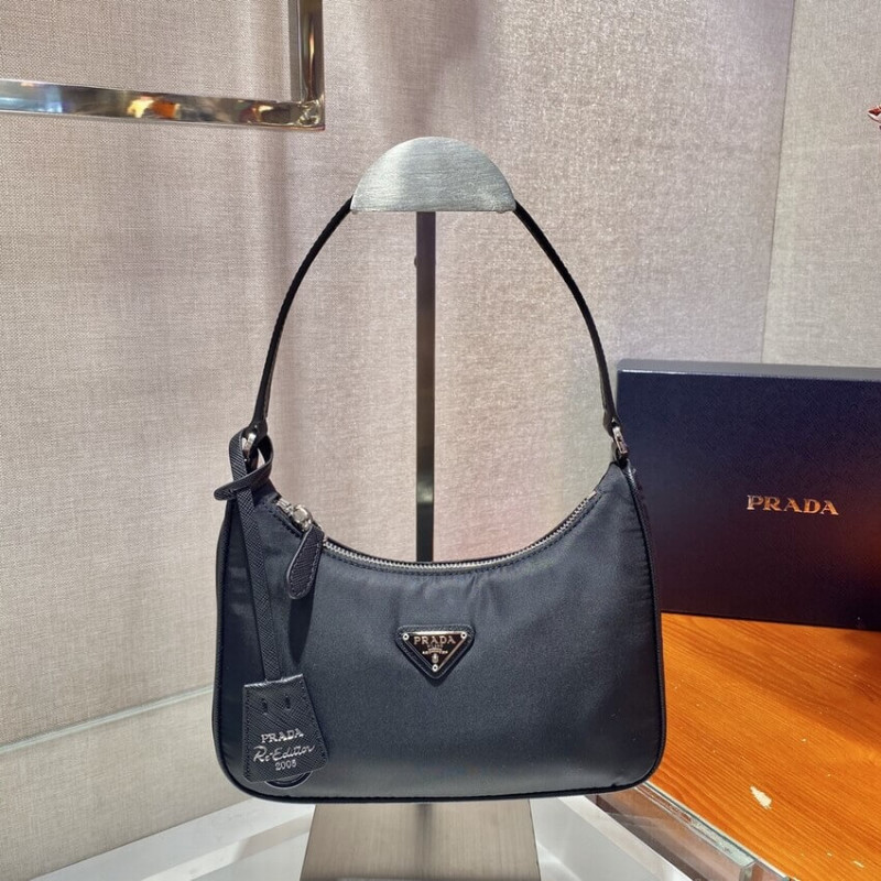 Prada reedición 2005 Nylon Mini Bolsa 1Ne204-4