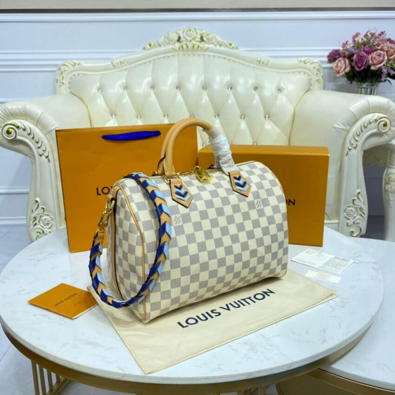 Louis Vuitton Damier Azur Speedy Bandouliere 30 N50054-4
