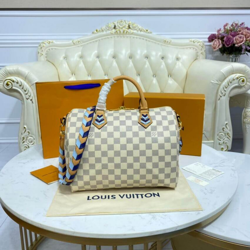 Louis Vuitton Damier Azur Speedy Bandouliere 30 N50054-5