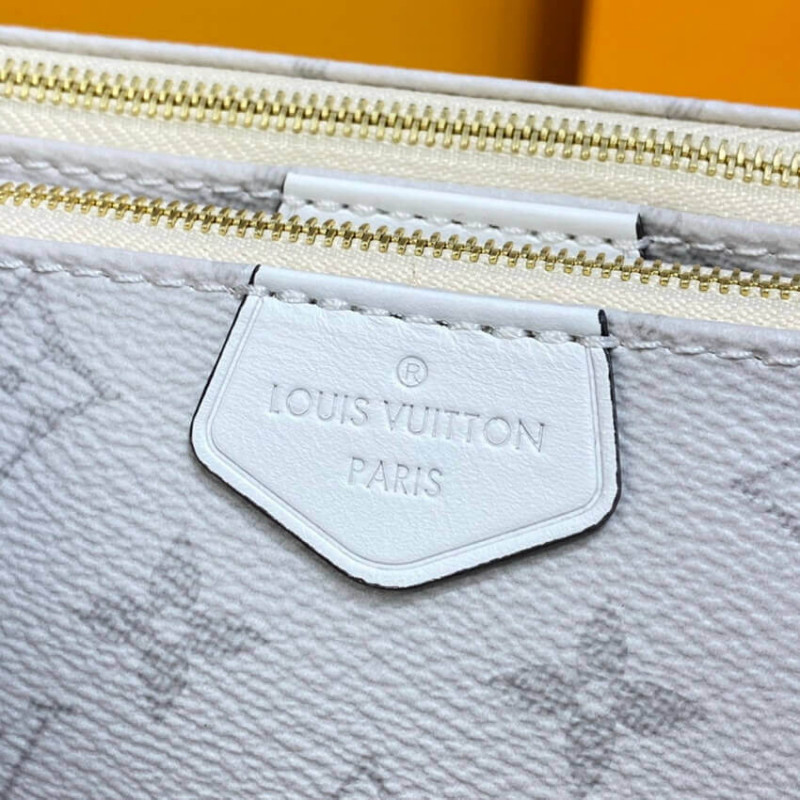Louis Vuitton Monogram Multi Pochette AccessOires White-10