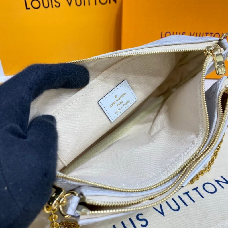 Louis Vuitton Monogram Multi Pochette AccessOires White-15