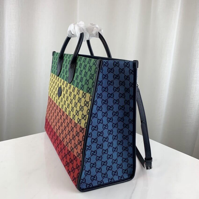 Gucci GG Multicolor Large Tote Bolsa 659980-3