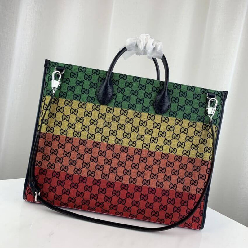 Gucci GG Multicolor Large Tote Bolsa 659980-4