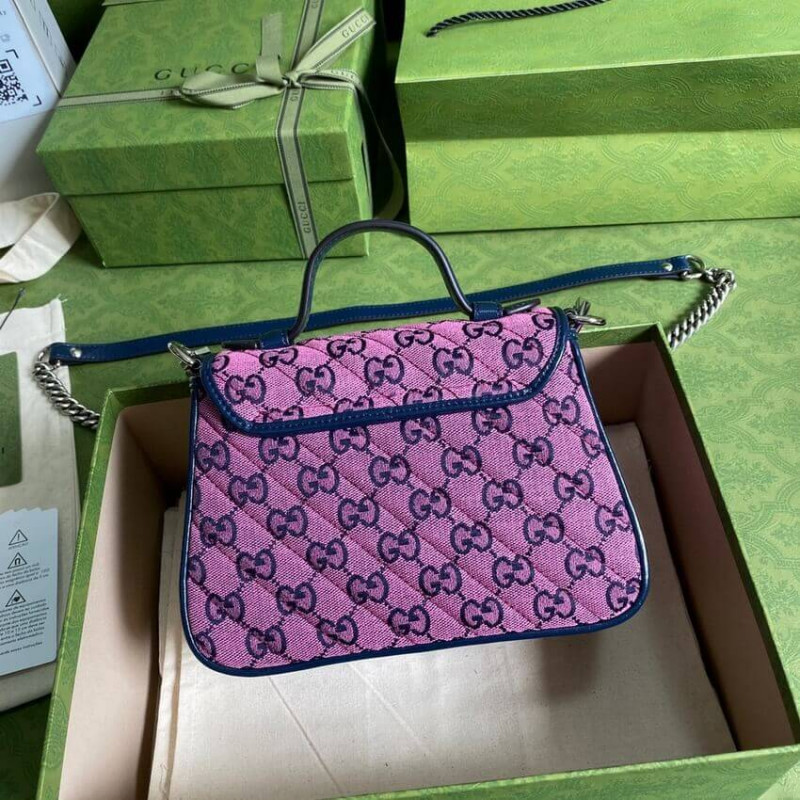 Gucci GG Marmont Mini Mini Top Many Bolsa 583571-2