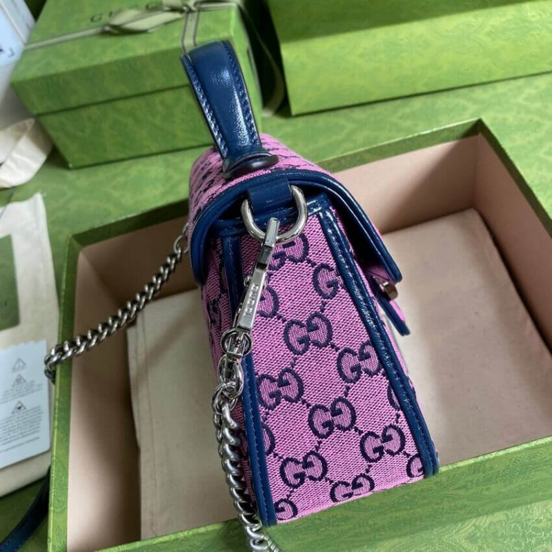 Gucci GG Marmont Mini Mini Top Many Bolsa 583571-3