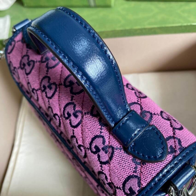 Gucci GG Marmont Mini Mini Top Many Bolsa 583571-4