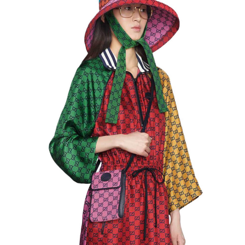 Gucci GG Multicolor Mini Bolsa 657582-1
