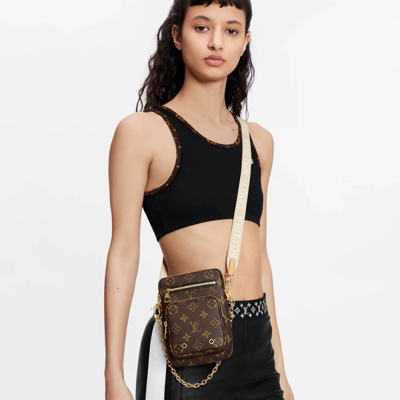manga de teléfono de utilidad de Louis Vuitton Monogram M80746-1