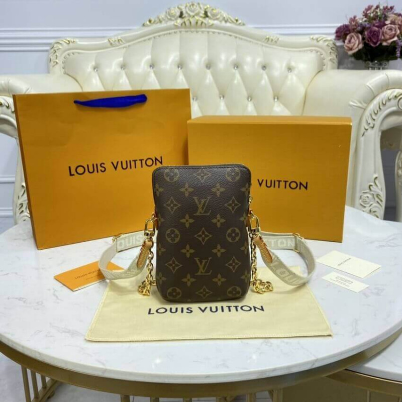 manga de teléfono de utilidad de Louis Vuitton Monogram M80746-6