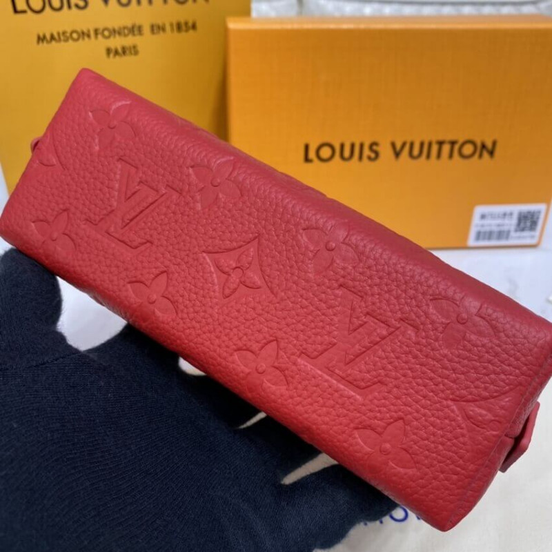 Louis Vuitton Monogram Empreinte Cosmetic Pouch PM M69414-4