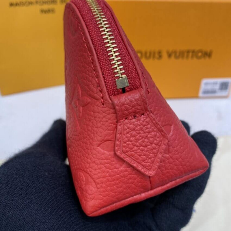 Louis Vuitton Monogram Empreinte Cosmetic Pouch PM M69414-6