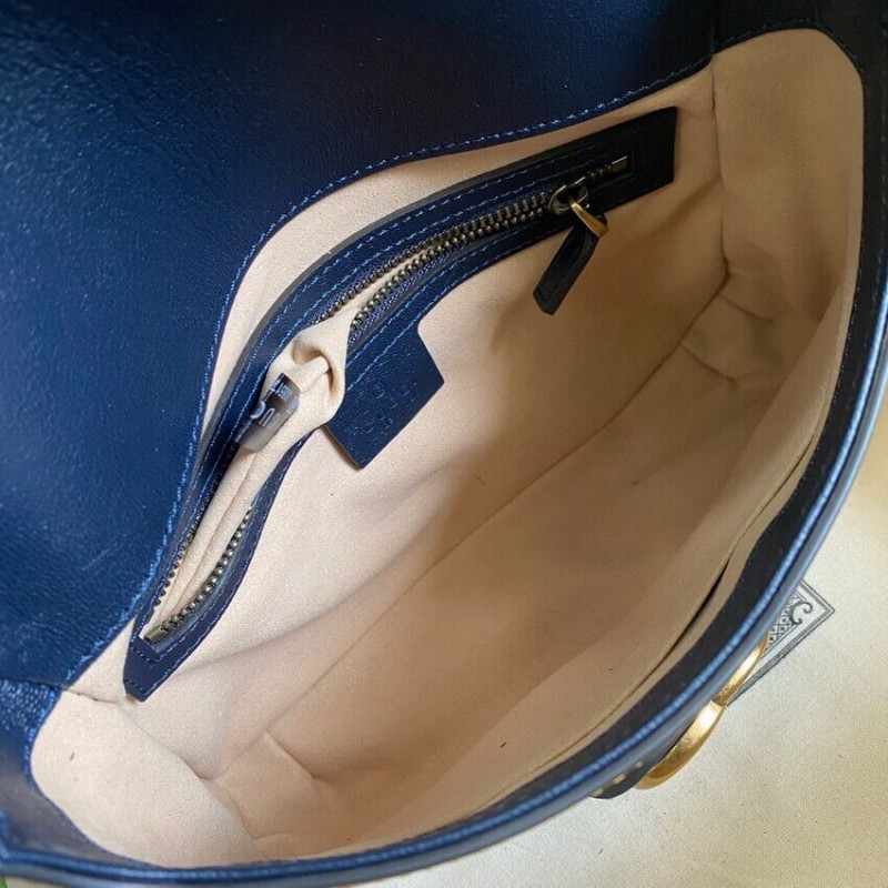 Bolsa de mensajero pequeño Gucci con doble G 648934-8