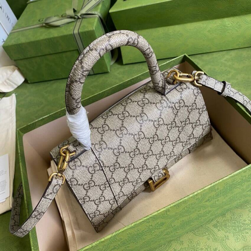 Gucci x Balenciaga Hourglass Small Top Many Bolsa 658575-4