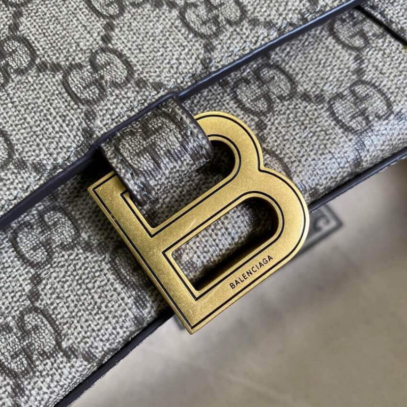 Gucci x Balenciaga Hourglass Small Top Many Bolsa 658575-5