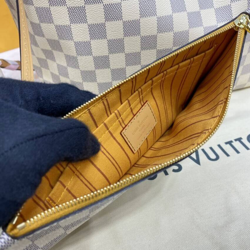Louis Vuitton Damier Azur Neverfull MM N50047-9