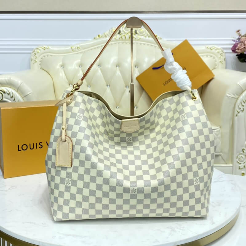 Louis Vuitton Damier Azur Greyful MM N42232 N42233-2