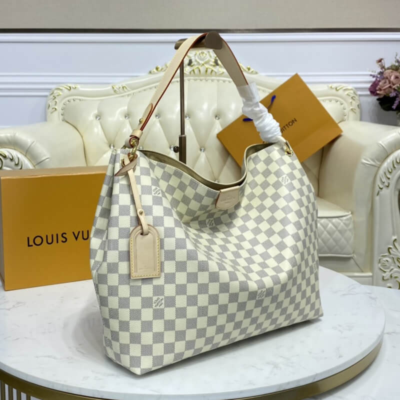 Louis Vuitton Damier Azur Greyful MM N42232 N42233-3