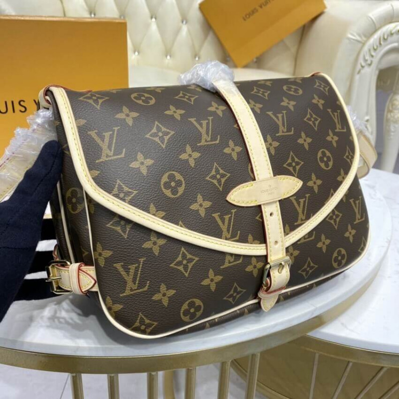 Louis Vuitton Monogram Canvas Saumur MM M40710-6