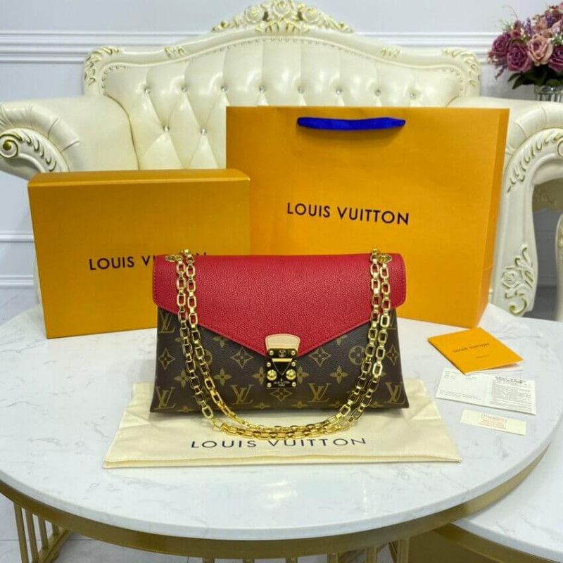 Louis Vuitton Monogram Canvas Pallas Chain M41200 M41201 M41203-3