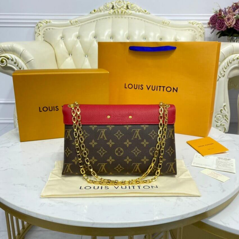 Louis Vuitton Monogram Canvas Pallas Chain M41200 M41201 M41203-5