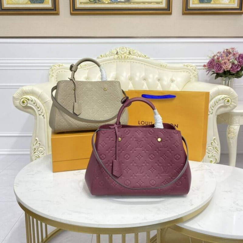 Louis Vuitton Monogram Empreinte Leather Montaigne MM M41048-22