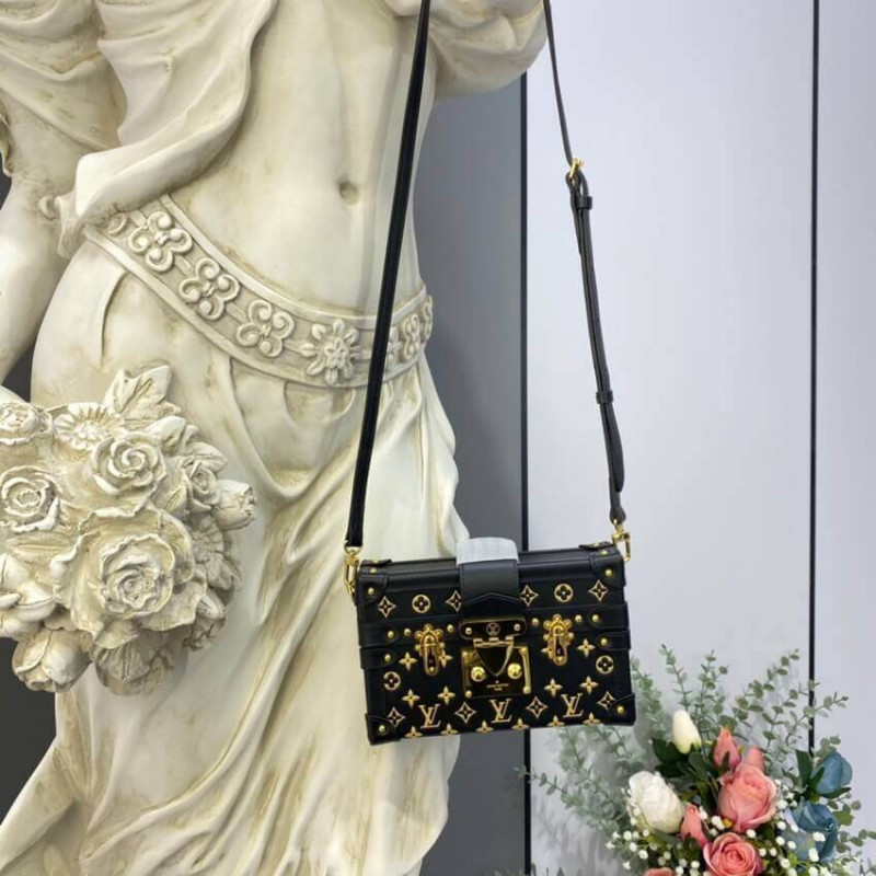 Louis Vuitton Petite Malle Monogram Metal Bolsa M57817-2
