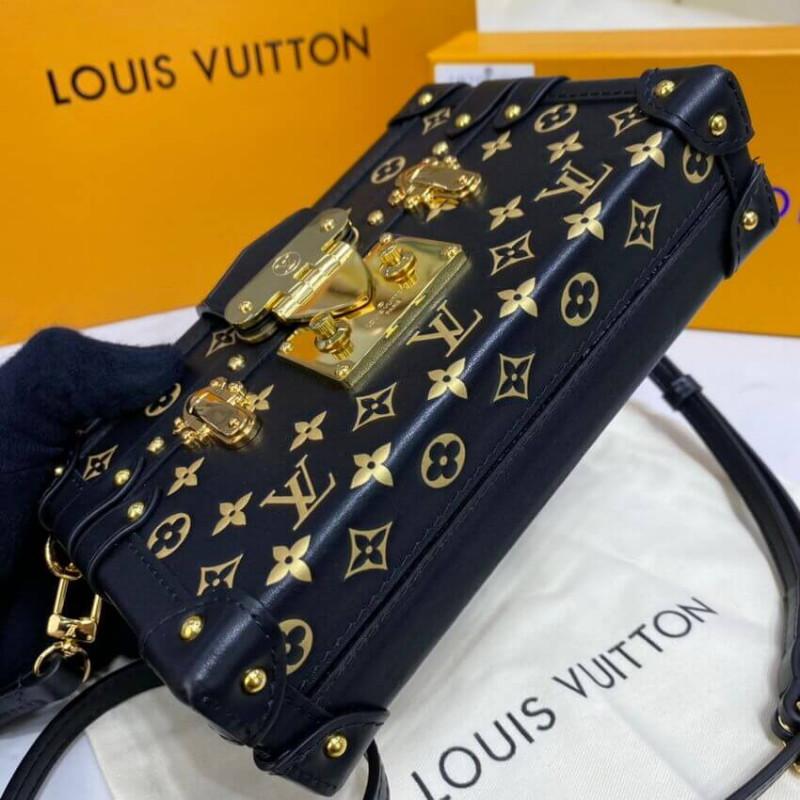 Louis Vuitton Petite Malle Monogram Metal Bolsa M57817-6