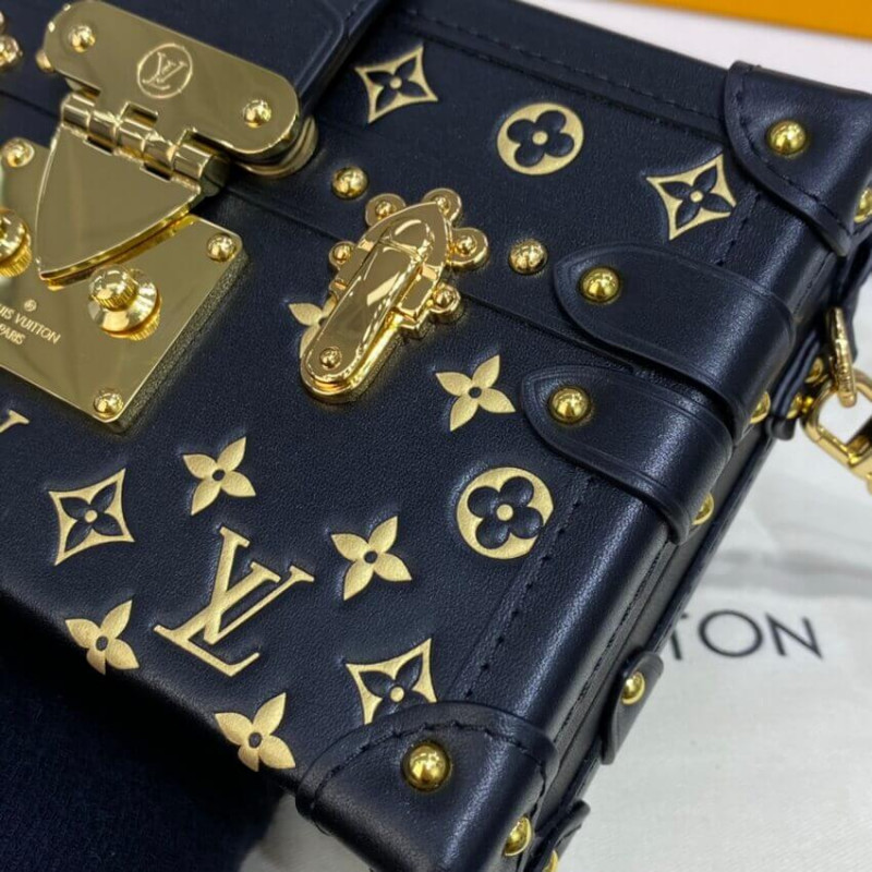 Louis Vuitton Petite Malle Monogram Metal Bolsa M57817-7