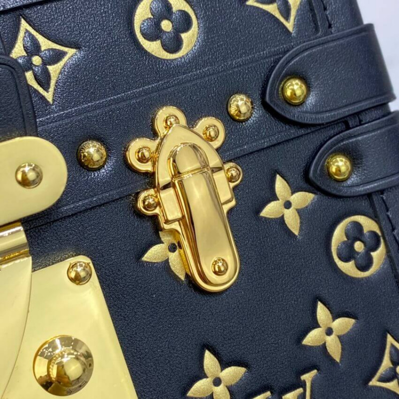 Louis Vuitton Petite Malle Monogram Metal Bolsa M57817-10