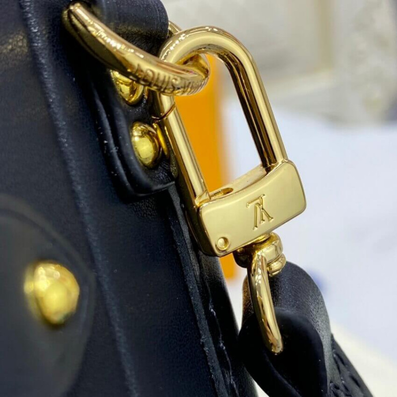 Louis Vuitton Petite Malle Monogram Metal Bolsa M57817-12