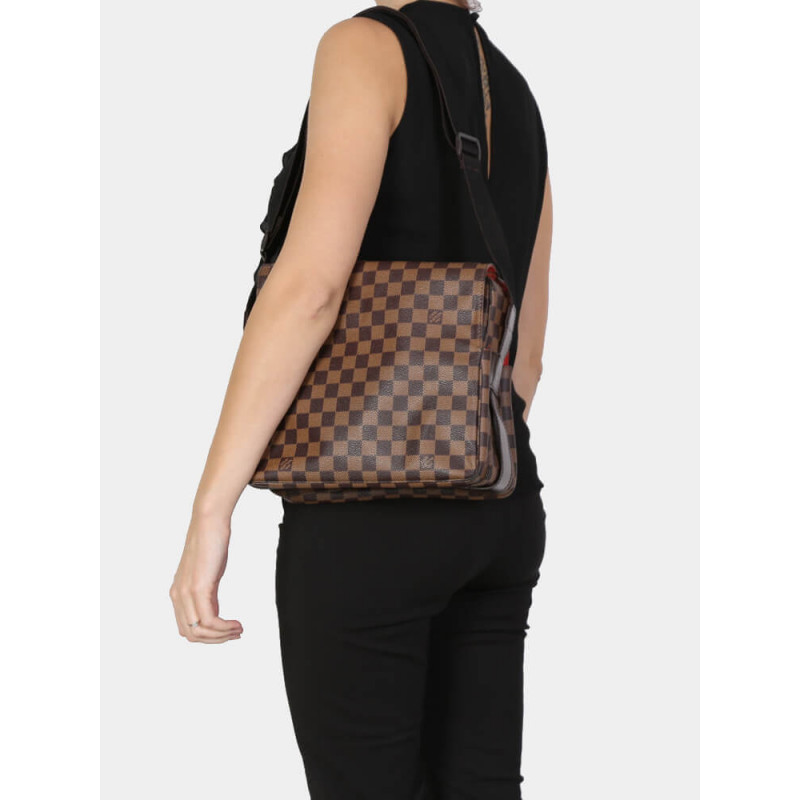 Louis Vuitton Damier Ebene Naviglio Messenger Bolsa N45255-1