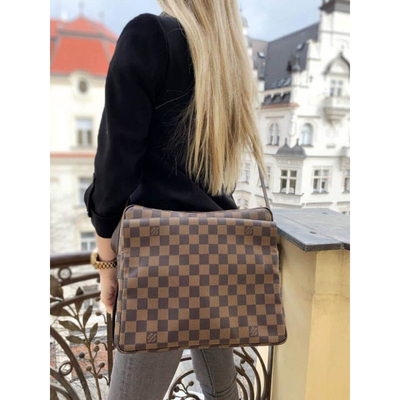 Louis Vuitton Damier Ebene Naviglio Messenger Bolsa N45255-3