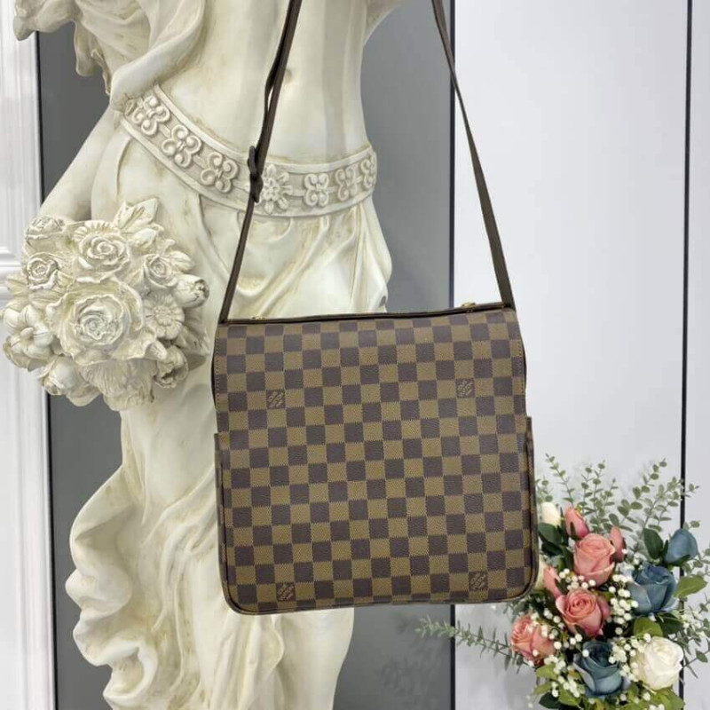 Louis Vuitton Damier Ebene Naviglio Messenger Bolsa N45255-6