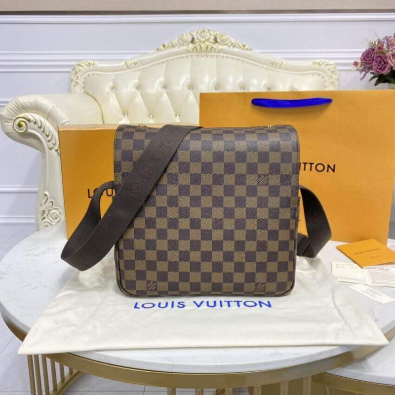 Louis Vuitton Damier Ebene Naviglio Messenger Bolsa N45255-9