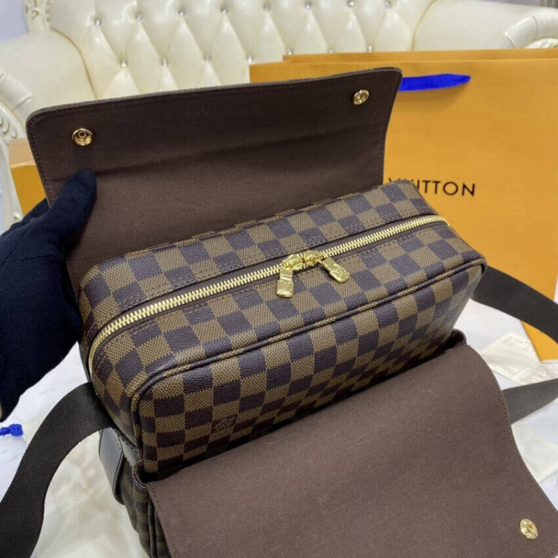 Louis Vuitton Damier Ebene Naviglio Messenger Bolsa N45255-16
