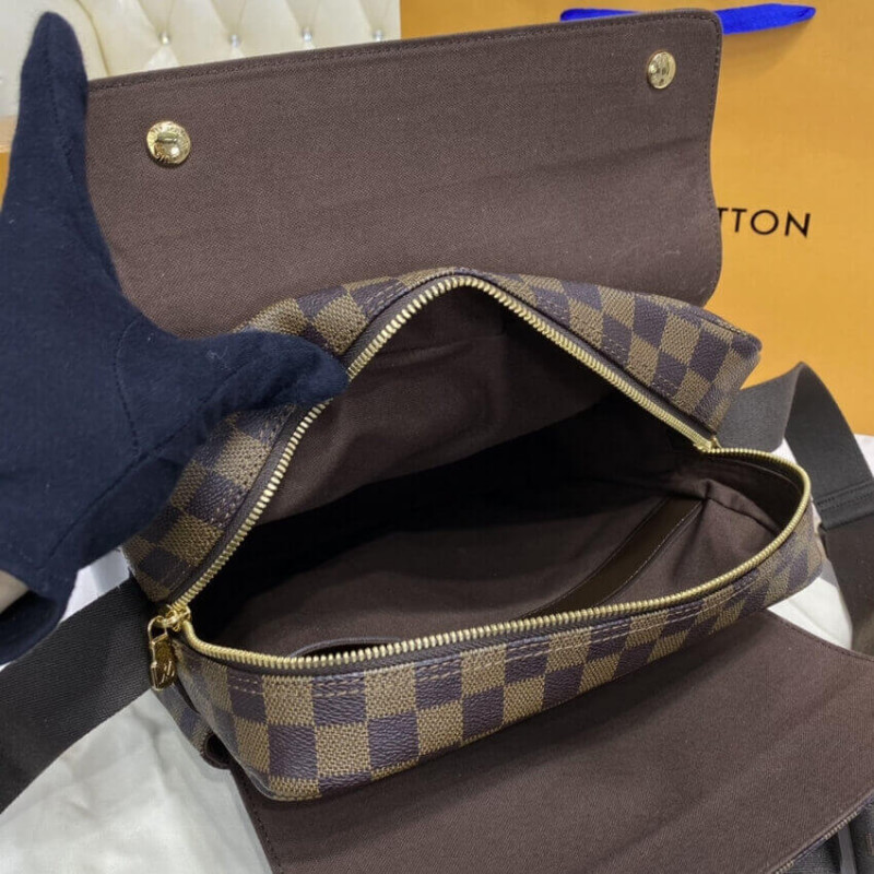 Louis Vuitton Damier Ebene Naviglio Messenger Bolsa N45255-19