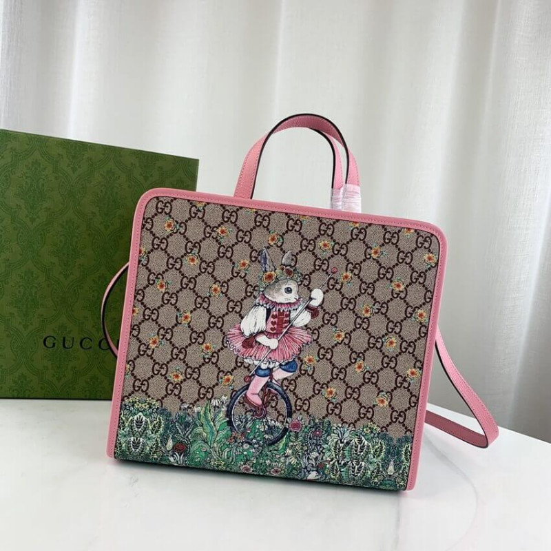 Gucci Yuko Higuchi Bolsa 630542 Impresión de conejo-5