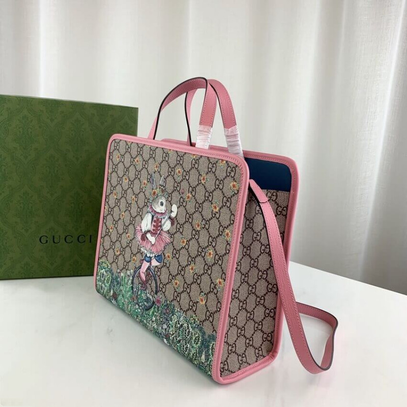 Gucci Yuko Higuchi Bolsa 630542 Impresión de conejo-6