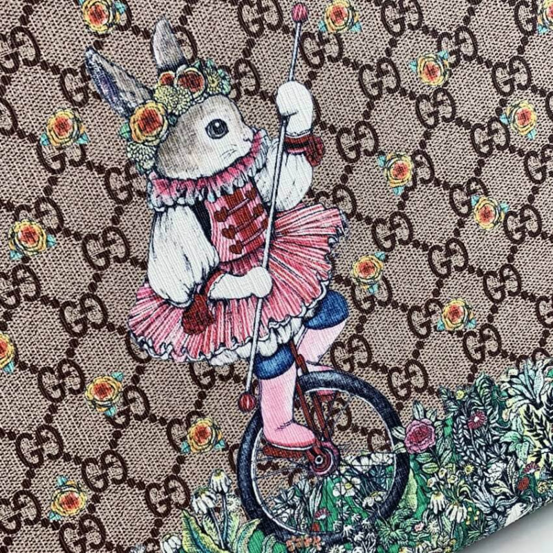 Gucci Yuko Higuchi Bolsa 630542 Impresión de conejo-9