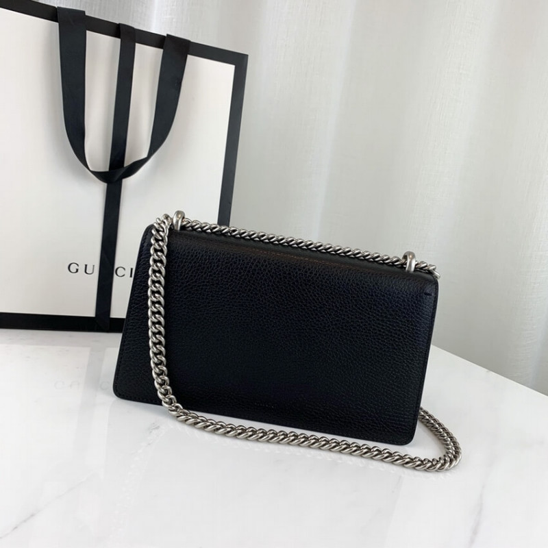 Bolso de hombro pequeño de cuero Gucci Dionysus 499623-4