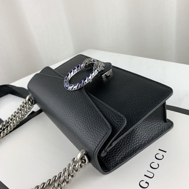Bolso de hombro pequeño de cuero Gucci Dionysus 499623-7