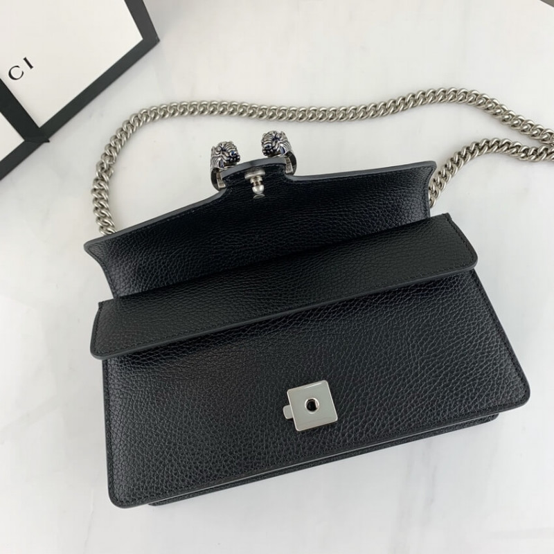 Bolso de hombro pequeño de cuero Gucci Dionysus 499623-8