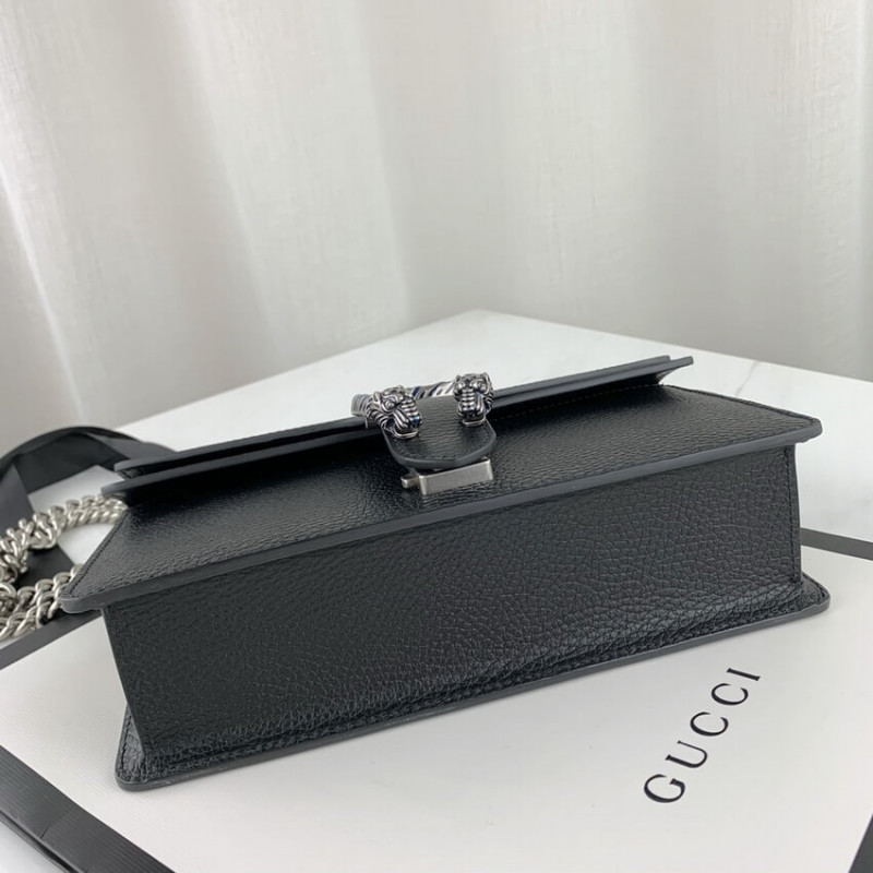 Bolso de hombro pequeño de cuero Gucci Dionysus 499623-9