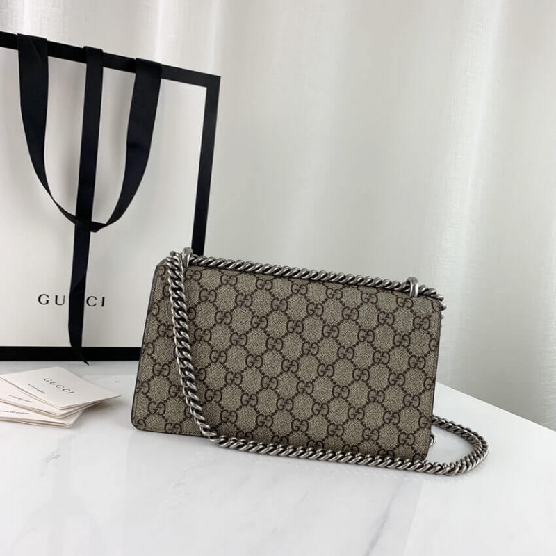 Gucci Dionysus GG Canvas Small Shoulder Bolsa 499623-9