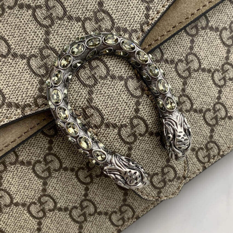 Gucci Dionysus GG Canvas Small Shoulder Bolsa 499623-14